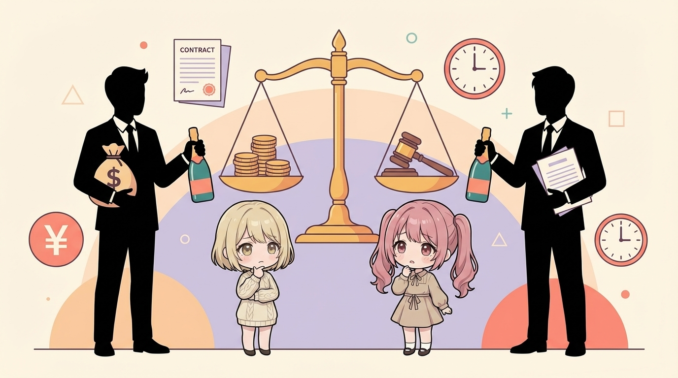 ホストクラブ完全ガイド。料金・給料・仕組み・売掛リスクまで整理した