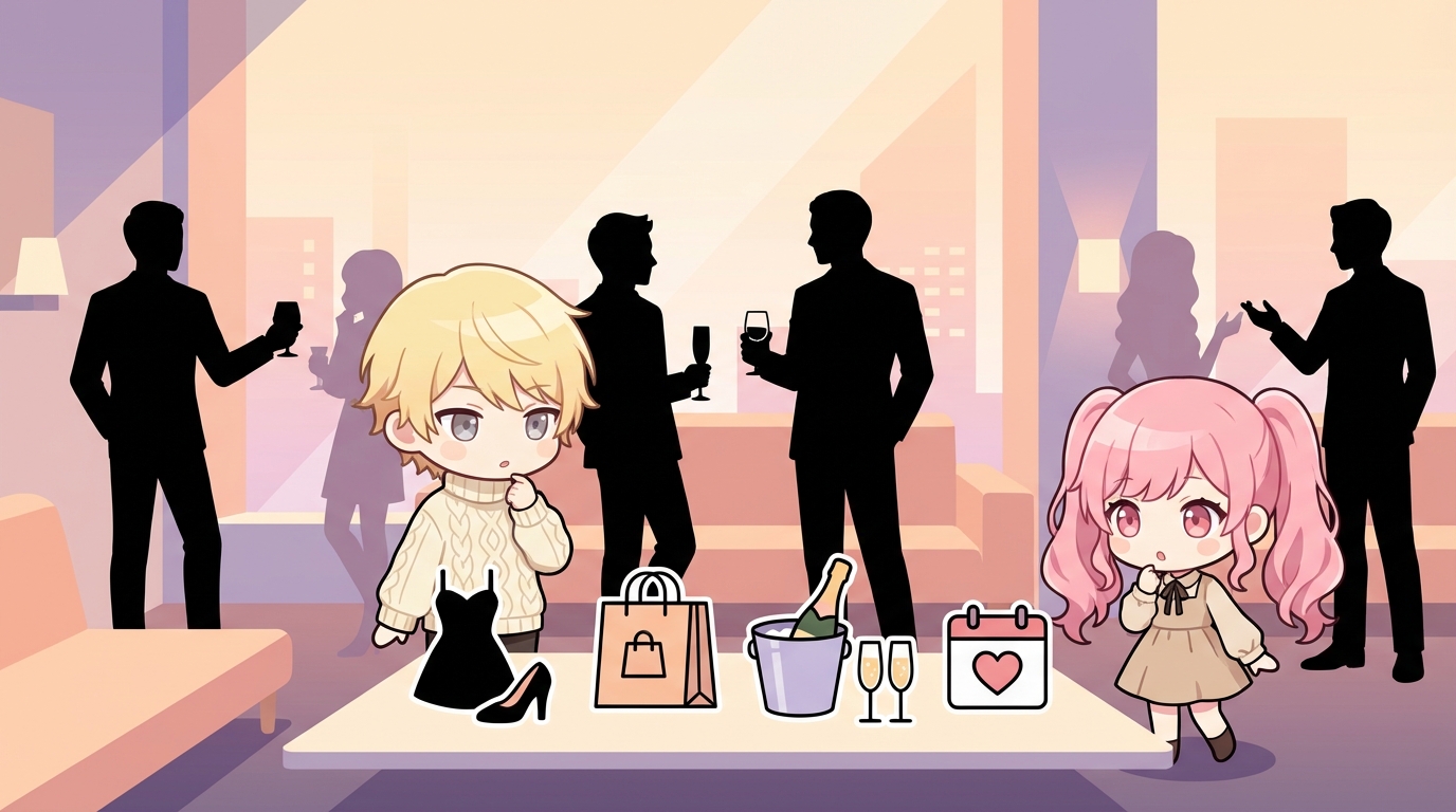 キャバ嬢の私服コーデ完全ガイド。シーン別（同伴・出勤前・アフター・休日）のリアルな着こなし