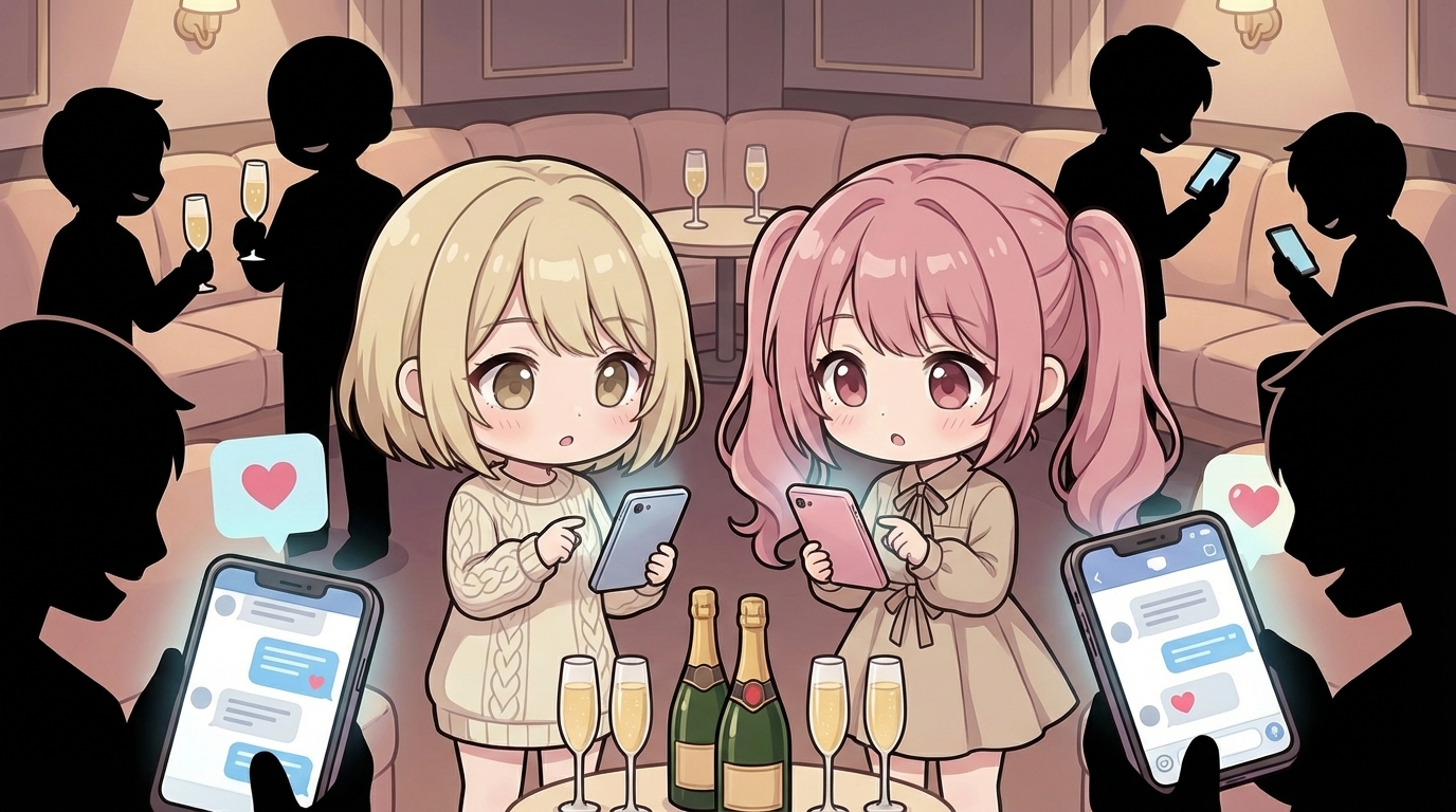 キャバ嬢のすべて。仕事内容・年収・営業テクニック・リアルな働き方