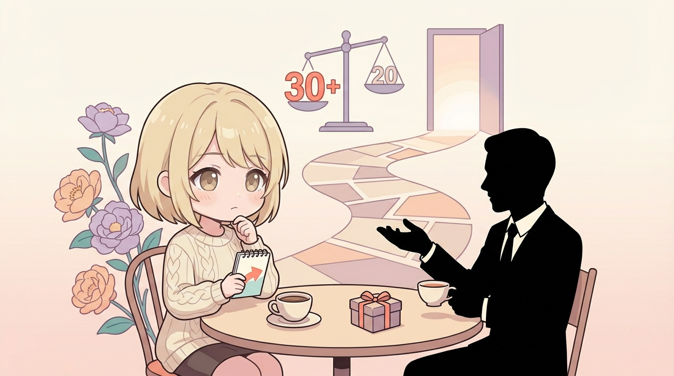 30代のパパ活はきつい？ 20代との違い・強み・相場・出口戦略を現実ベースで解説