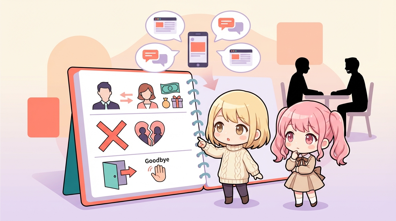 パパ活ブログに書かれるリアルな話。よくあるパターン・失敗・辞めた理由を整理した