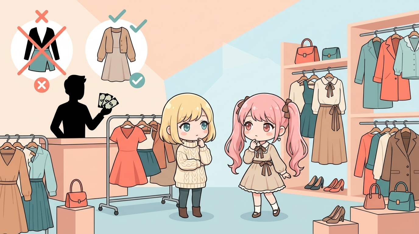 パパ活の服装。シーン別・年代別の選び方とNGコーデ