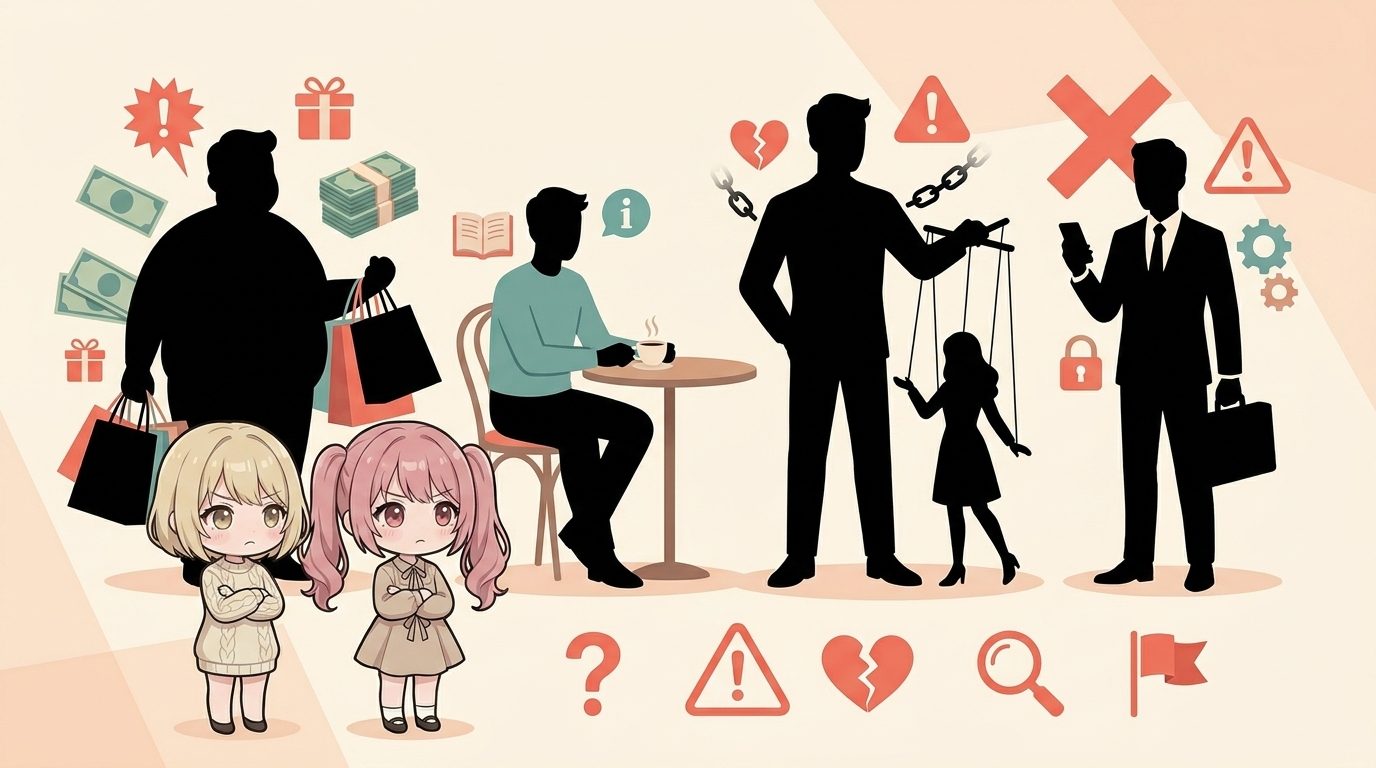 パパ活のおじさん。本音・タイプ別特徴・地雷パパの見抜き方