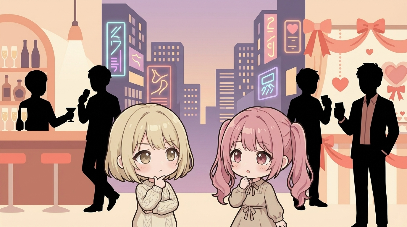 夜職とは。職種・給料・メリットとデメリットを経験者目線で整理する